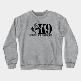 K9 Police Dog Training Crewneck Sweatshirt